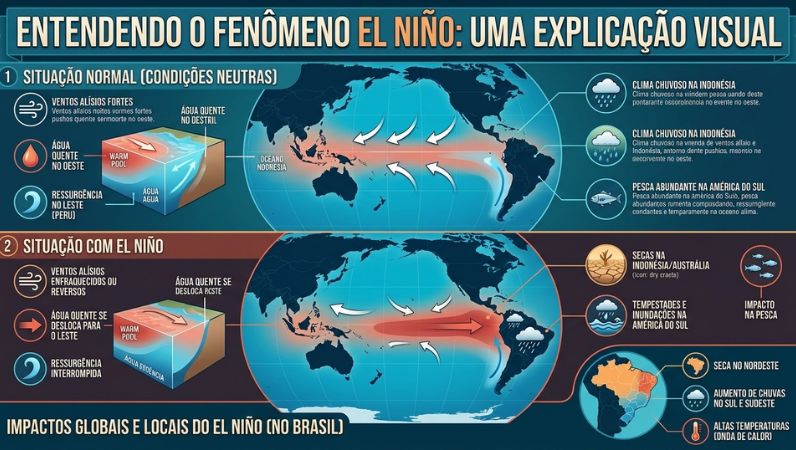 Vigilância em Saúde orienta população sobre os impactos do El Niño